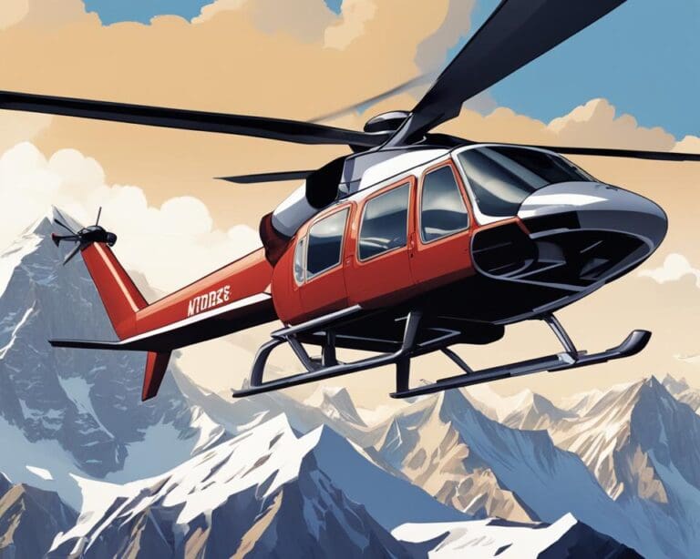 Een exclusieve helikoptervlucht over de Mount Everest