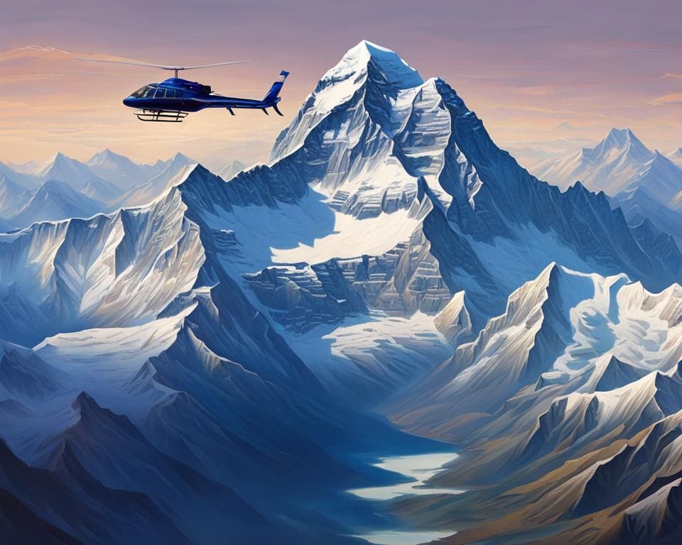 helikoptervlucht Mount Everest