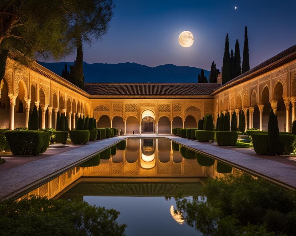 Exclusieve nachtelijke tour in het Alhambra-paleis