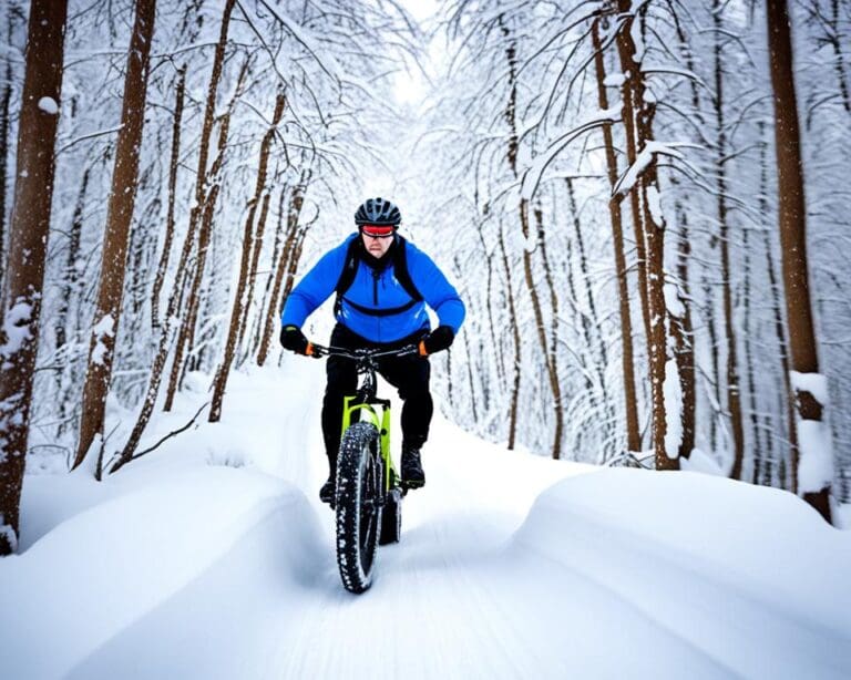 Hoe pas je je fietsstijl aan voor een fatbike op sneeuw?