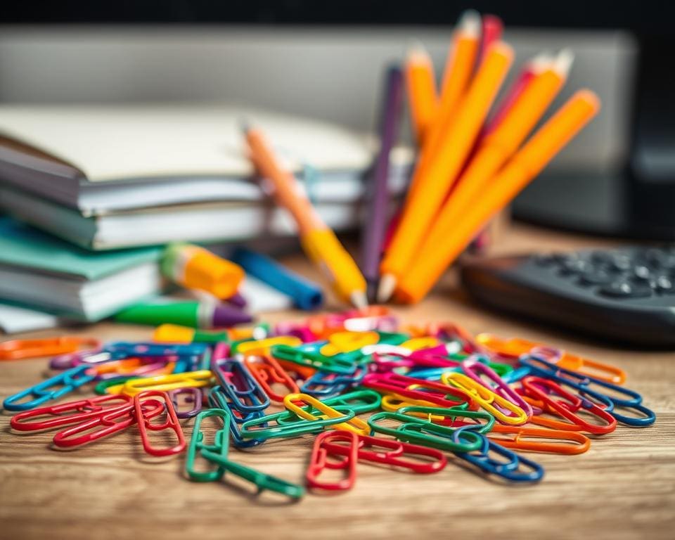 Paperclips: Klein, maar essentieel voor kantoorwerk