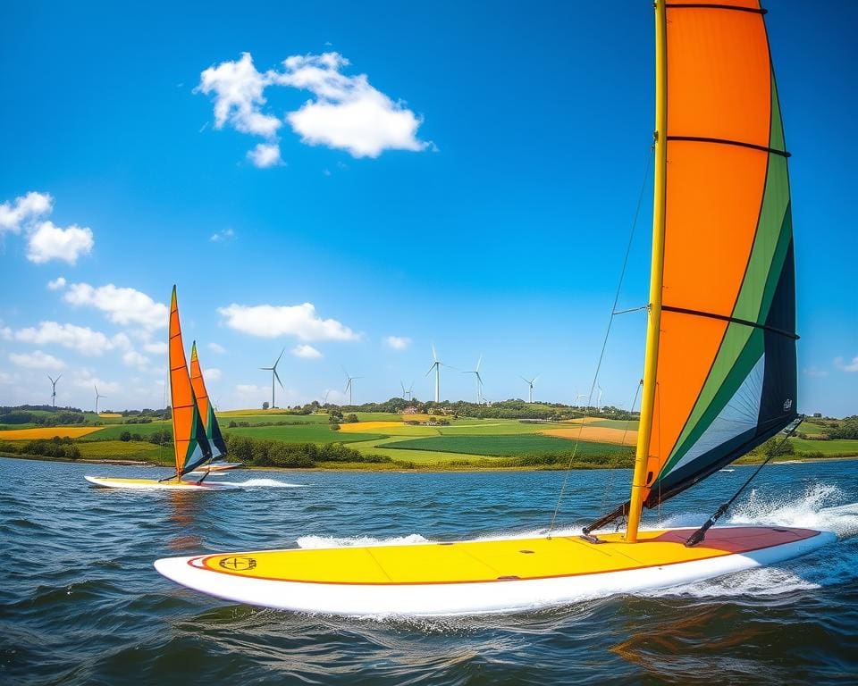 Wingfoilen in Nederland, unieke combinatie van zeilen en surfen