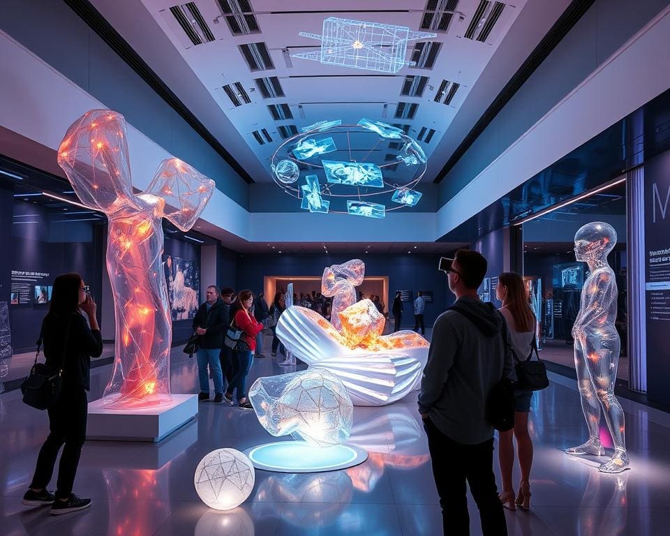 Museumdag vol futuristische kunst en technologische innovaties