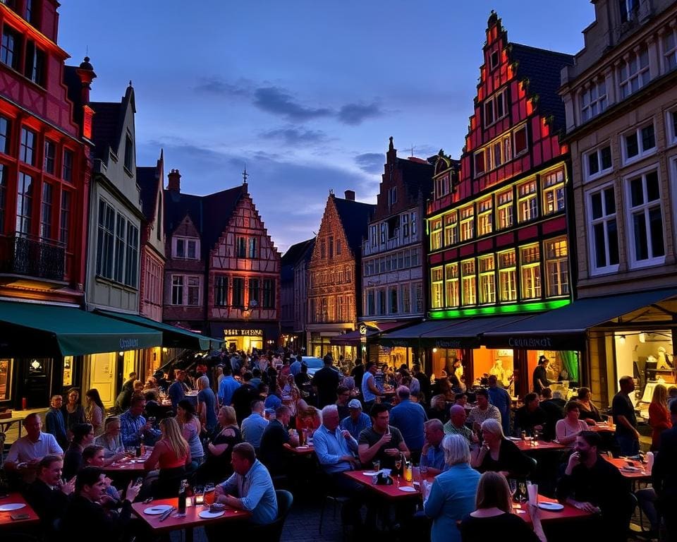 Oude Markt Leuven: De langste toog van Europa voor een avond uit