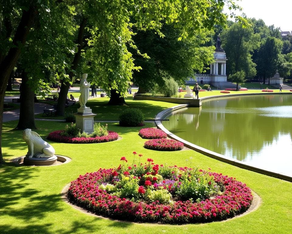 Park Schoonselhof Antwerpen rust en historie