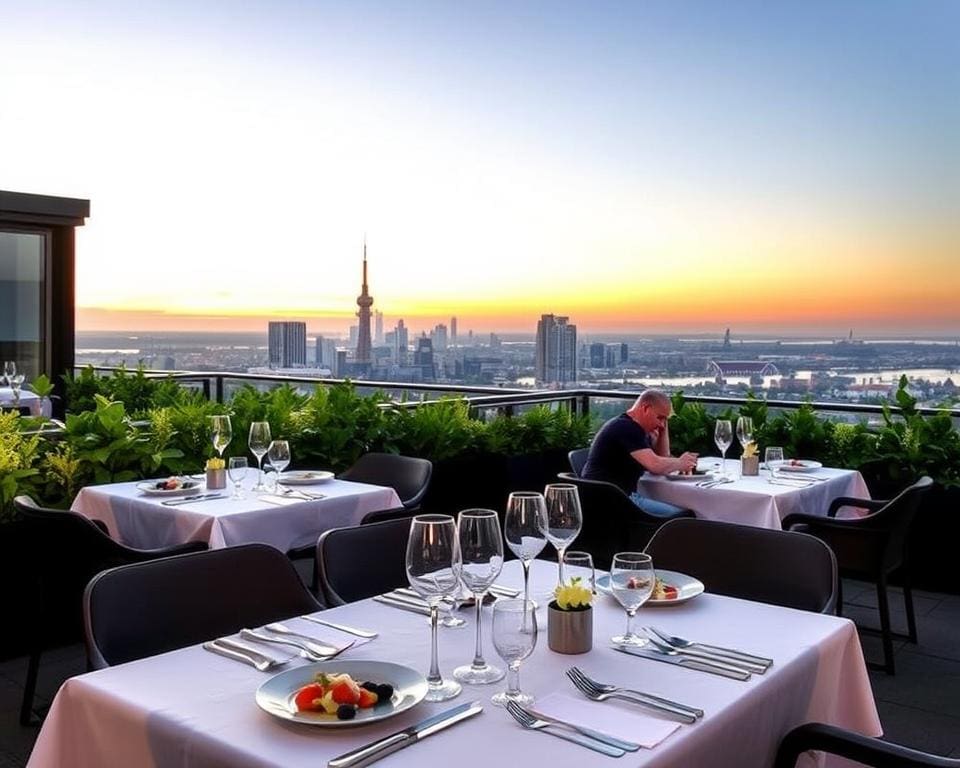 Restaurant Bink Rooftop Den Haag: Dineren met uitzicht over de stad