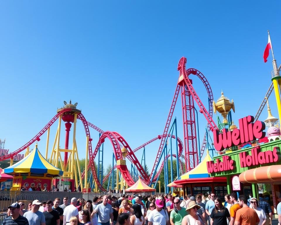 Walibi Holland achtbanen