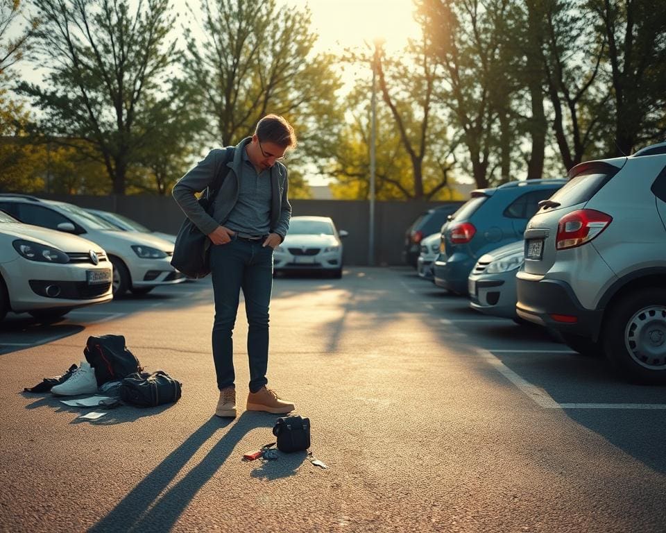 autosleutels kwijt