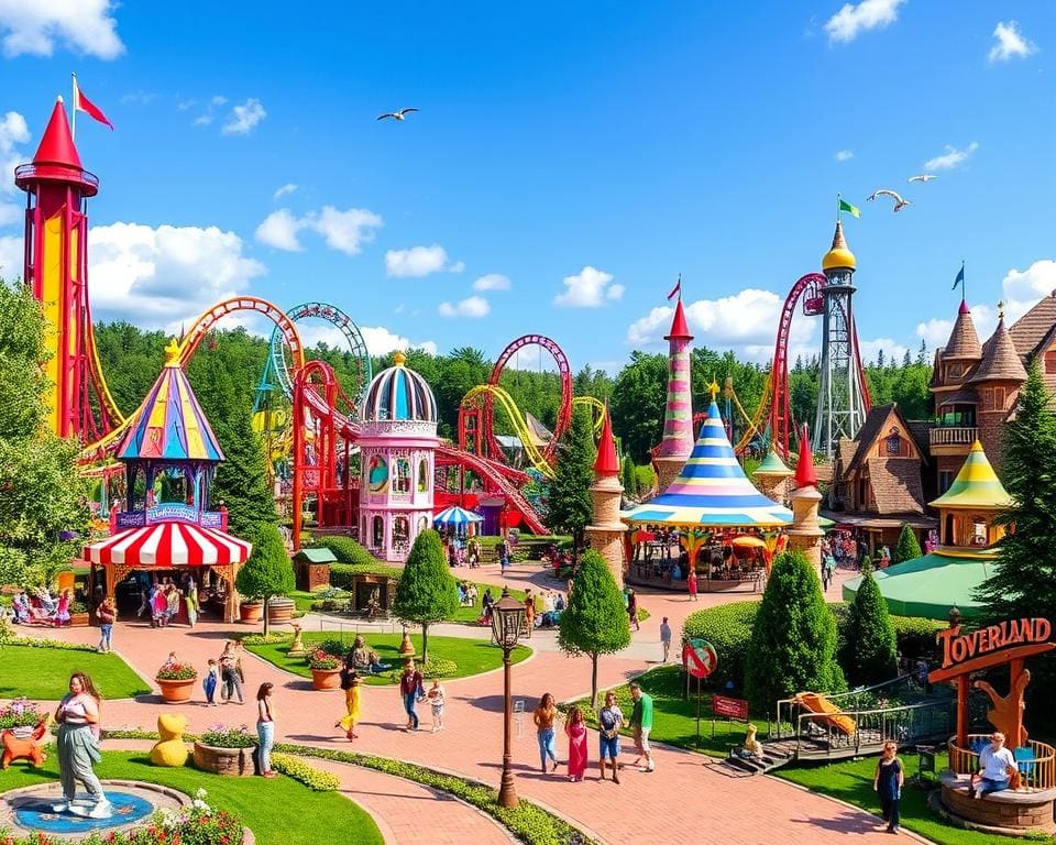 populaire attracties in Toverland