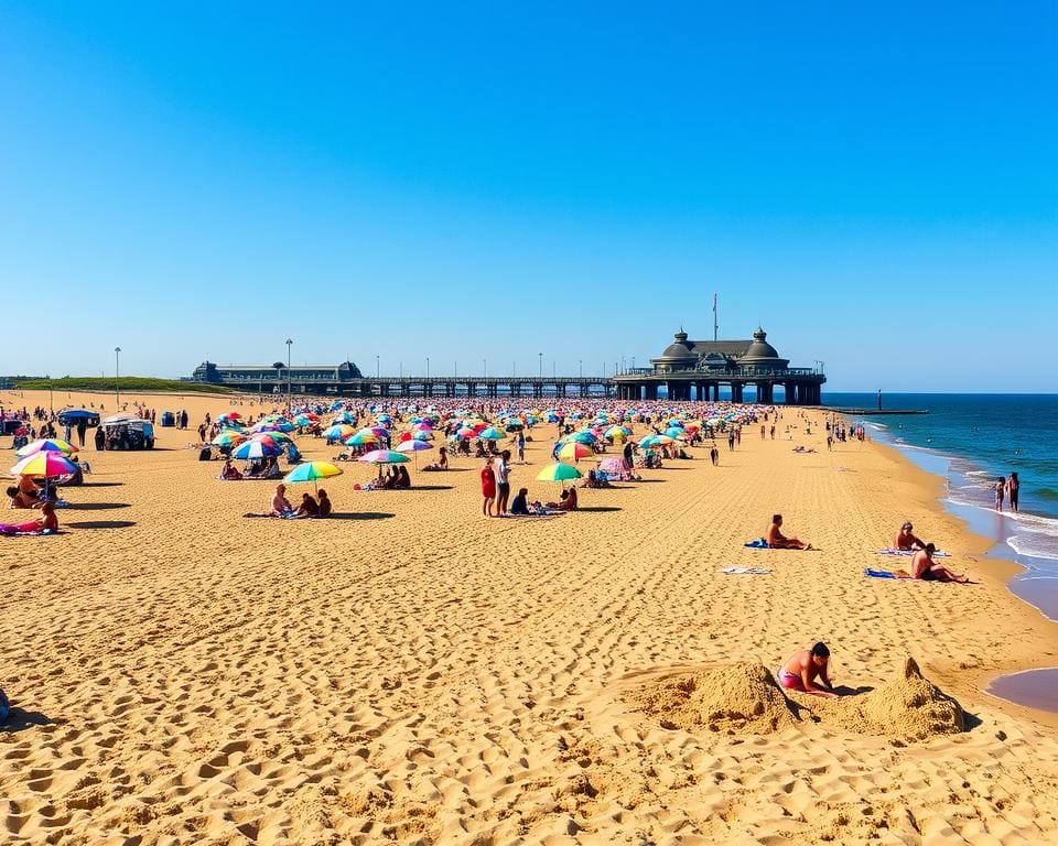 strandplezier in Scheveningen