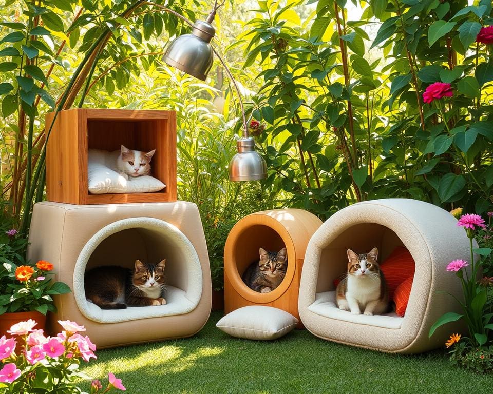 Kattenschuilhuisjes voor het comfort van je huisdier