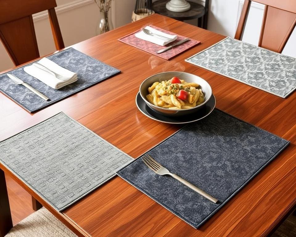 Thermische placemats die je tafel beschermen