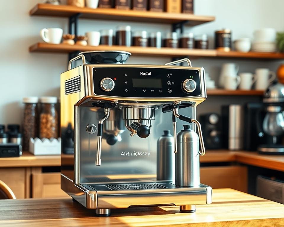 espresso machines met melkopschuimer